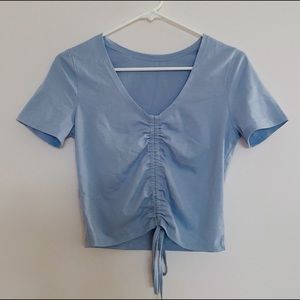 2/$20 light blue summer top!